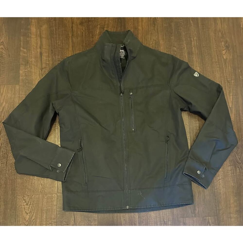 Black Fleece-Lined Kuhl Jacket Size Small